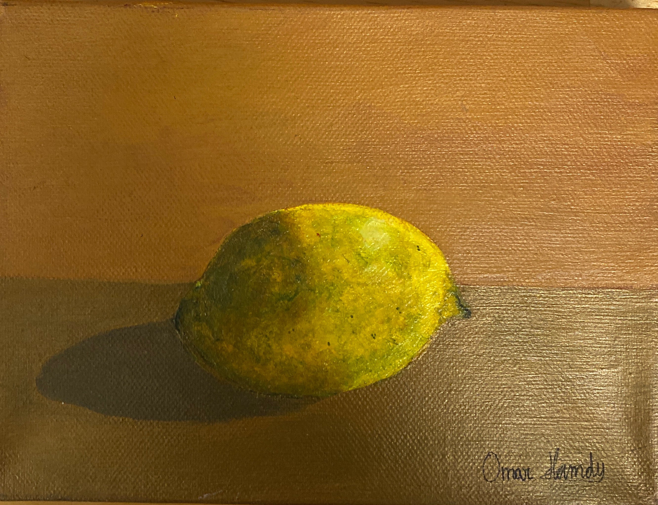 Lemon, still life