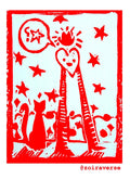 Snazzy Heart (Sticker)